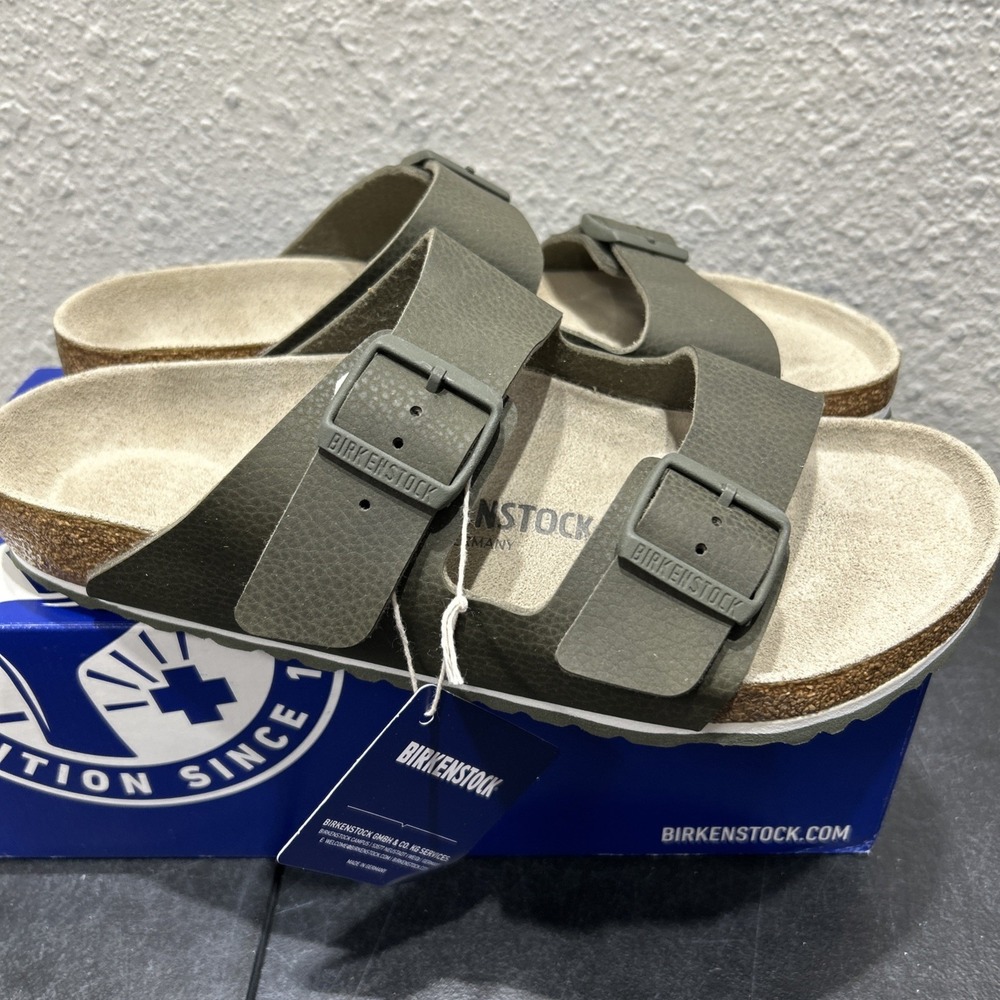 Birkenstock Arizona Birko-Flor Green EU 42 US L11 M9 Mens - Picture 6 of 9